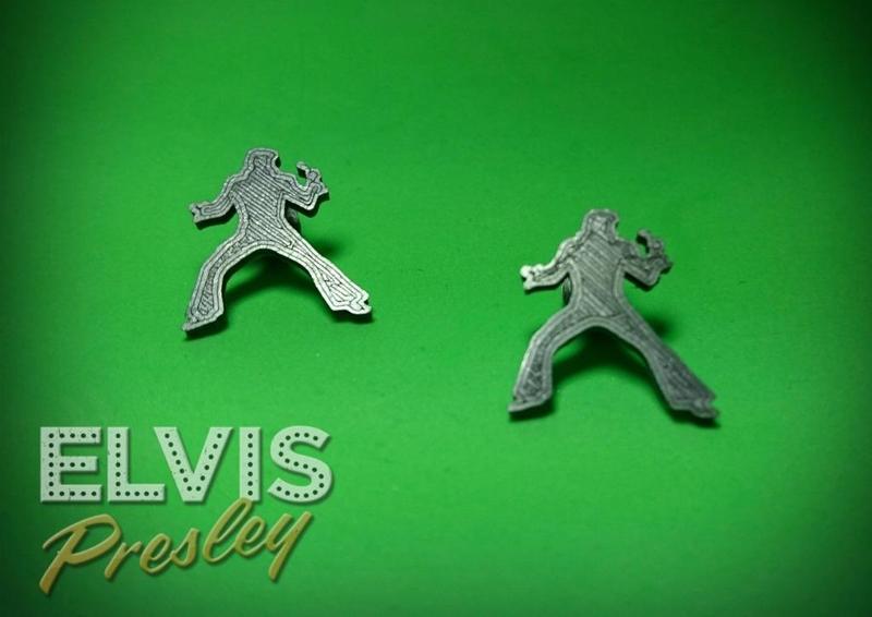 PENDIENTES/PIN ELVIS PRELEY