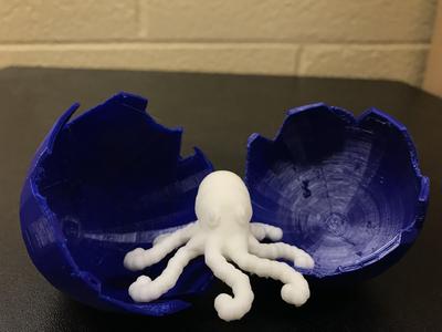 Octopus Kinder Egg