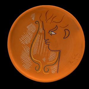 Orpheus with Lyre (colour)