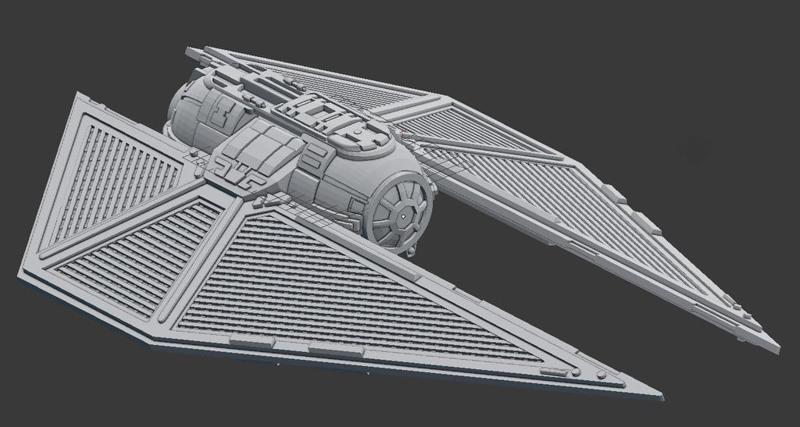 SW The miniature game Tie Striker