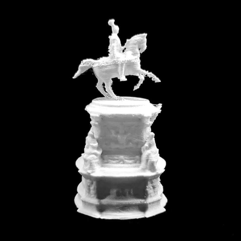 Nicolas 1- Model of Monument erected in Saint-Petersburg