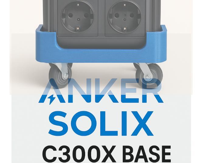 Base Support for Anker SOLIX c300x - DC ports