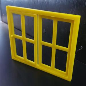 1/12 Sliding dollhouse window (Model No.10)