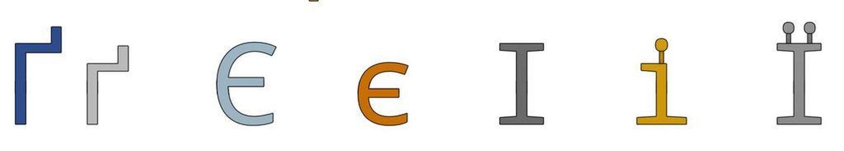 Ukrainian Letters 20 mm Magnet Implementation for Resizing and Scaling