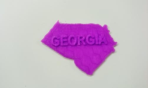 Map of Georgia