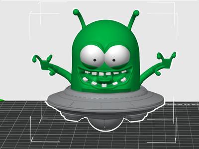 Space Bully Nebulax Model - Custom Made