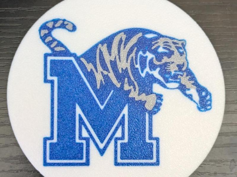Memphis Tigers Coaster