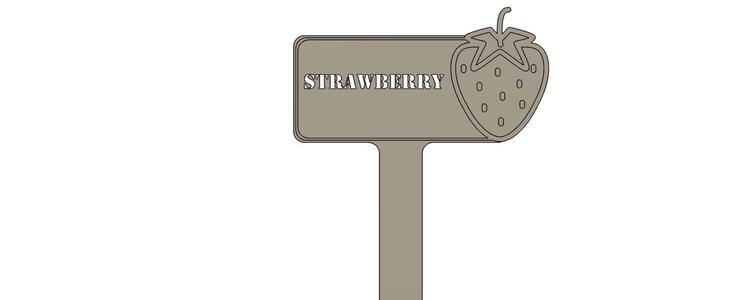 Strawberry Sign