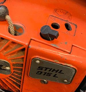 Stihl 015L choke switch