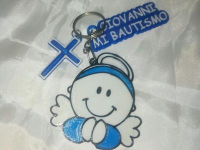 Baptism Communion Angel + Cross