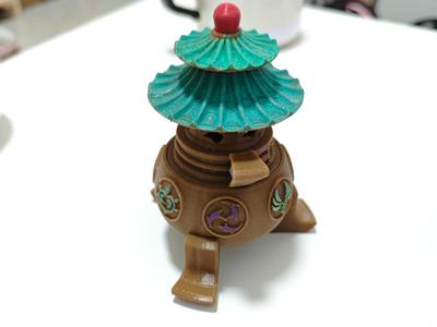 Genshin Impact Seven Elements Decorative Incense Burner