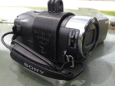 Camera Mount for Sony HDR-CX405 HandyCam