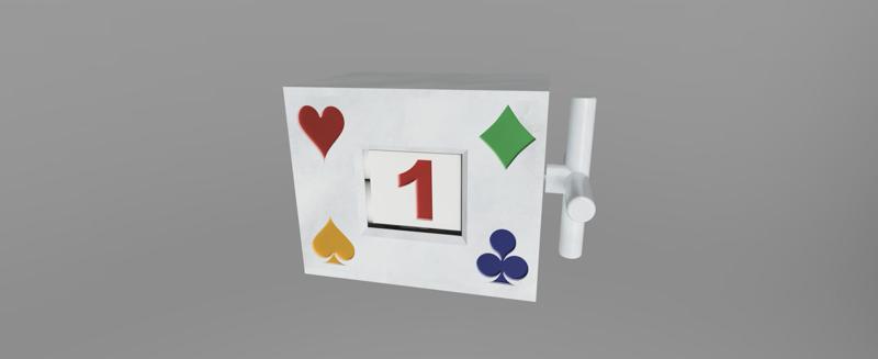 Dice that never fall from the table