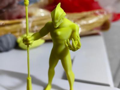 Belial Ultraman Dark Version, scaled down, Belial with weapons