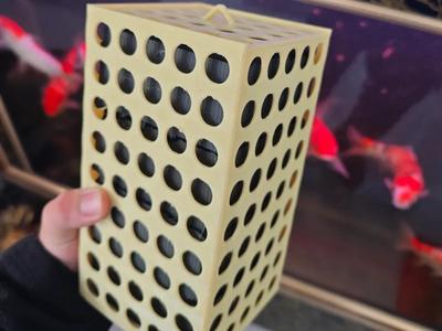Aquarium filter carbon block cage, suitable for 10*10, 10*5 activated carbon blocks