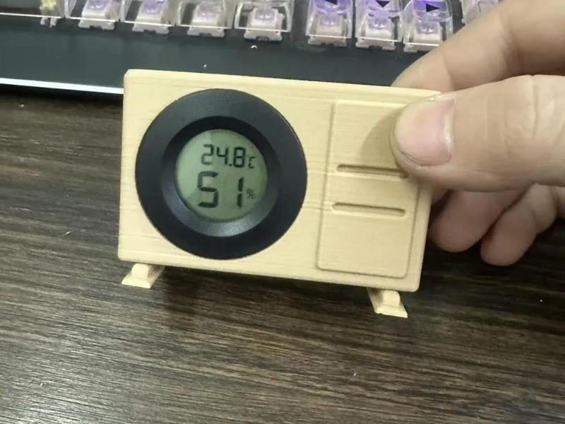 TuZhu Round Hygrometer Air Conditioner Outdoor Unit Bracket 1