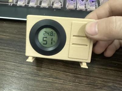 TuZhu Round Hygrometer Air Conditioner Outdoor Unit Bracket 1