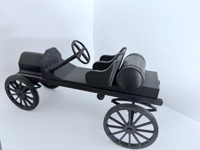 Assembled Classic Car Ornament