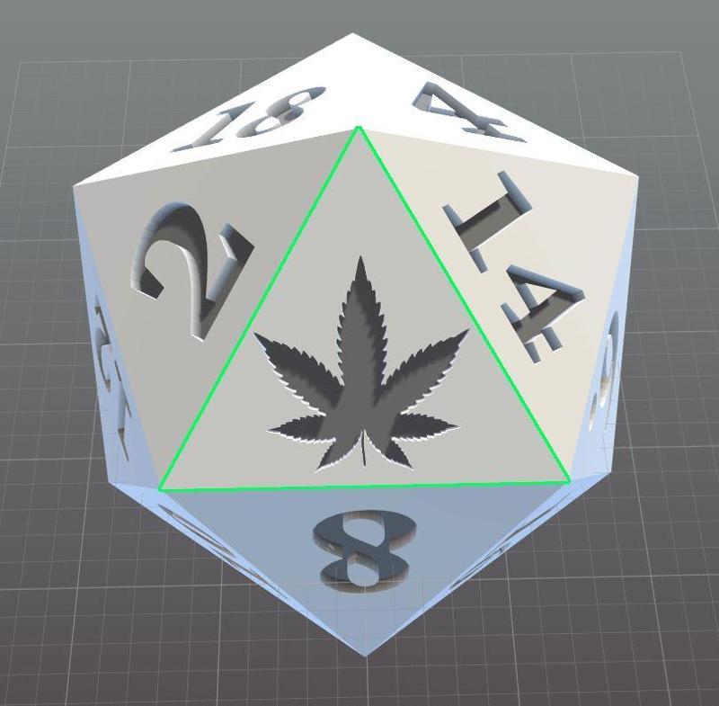 Cannabis Dice Set