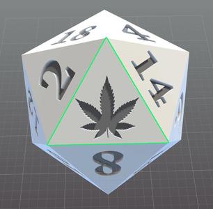 Cannabis Dice Set