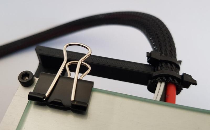 HTA3D P3Steel Heatbed Cable Strain Relief Adapter