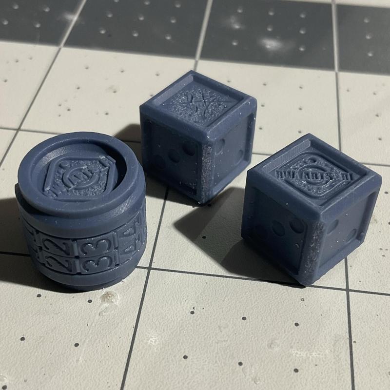 RW wound/HP counters and dice