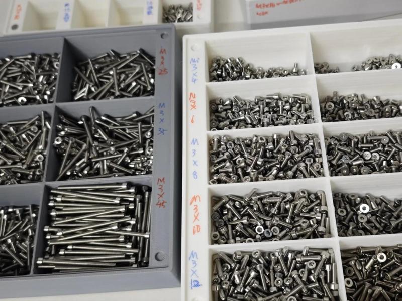 Stackable Screw Organizer Boxes