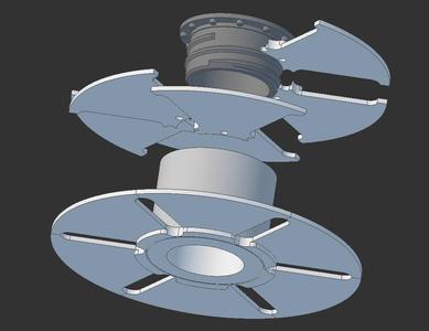 120mm Buildplate 3D Solutech Master Spool