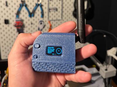 Heltec V3 Foldable antenna + Dualsense Battery