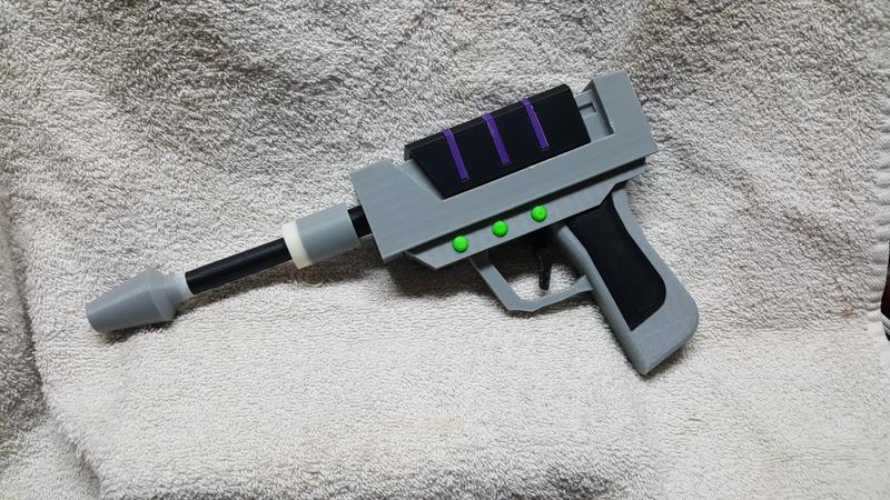 Rick And Morty Laser Pistol