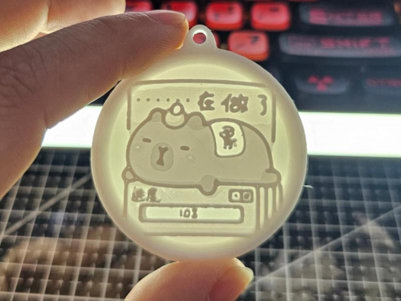 Capybara Lithophane Series 21 (only 5g)