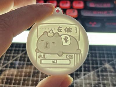 Capybara Lithophane Series 21 (only 5g)