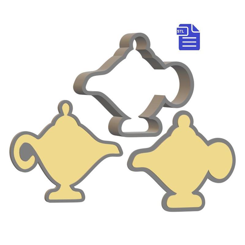 3pc Magic Lamp Bath Bomb Mold