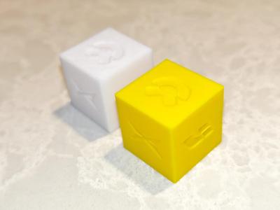 NIO, XPeng, and Li Auto 3D-printed Calibration Cube
