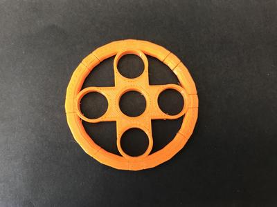 Fidget spinner ring
