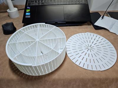 Desiccant + Molecular Sieve Reusable Drying Cage - For Space Pod