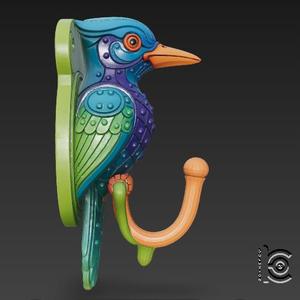 Cyberkingfisher - Feathered Hook Edition