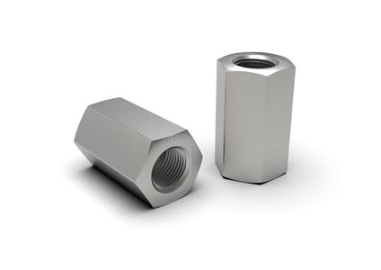 Hex Reducing Pipe Coupling 1/2" NPT(F) x 1/4" NPT(F)