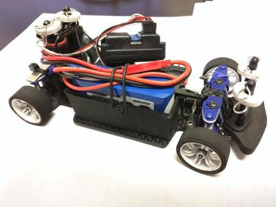 Battery Bracket Upgrade - Turnigy TZ4 1/28 Scale (Mini-Q3/Q5)