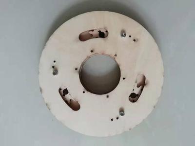 Laser cut planetary gear type mechanical iris-3 leaf-D130d43