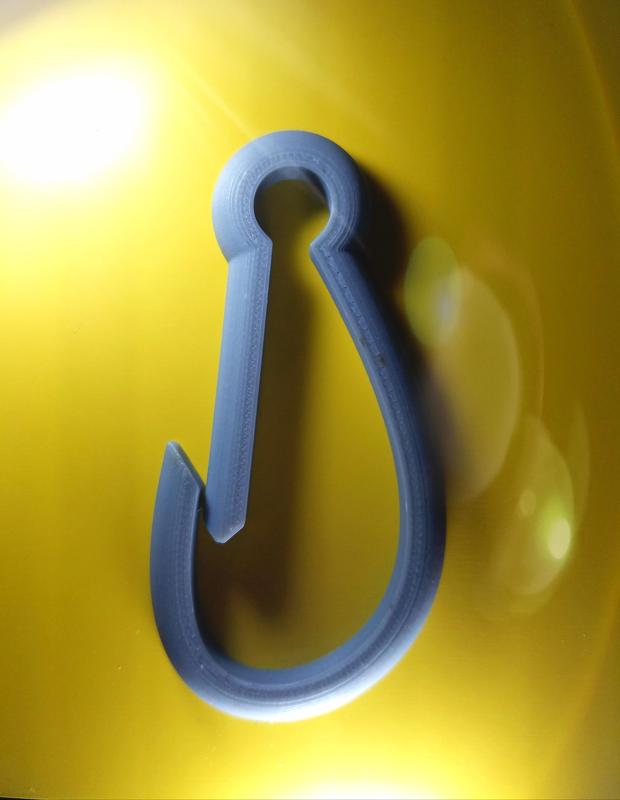 Fishhook Carabiner (Left & Right)