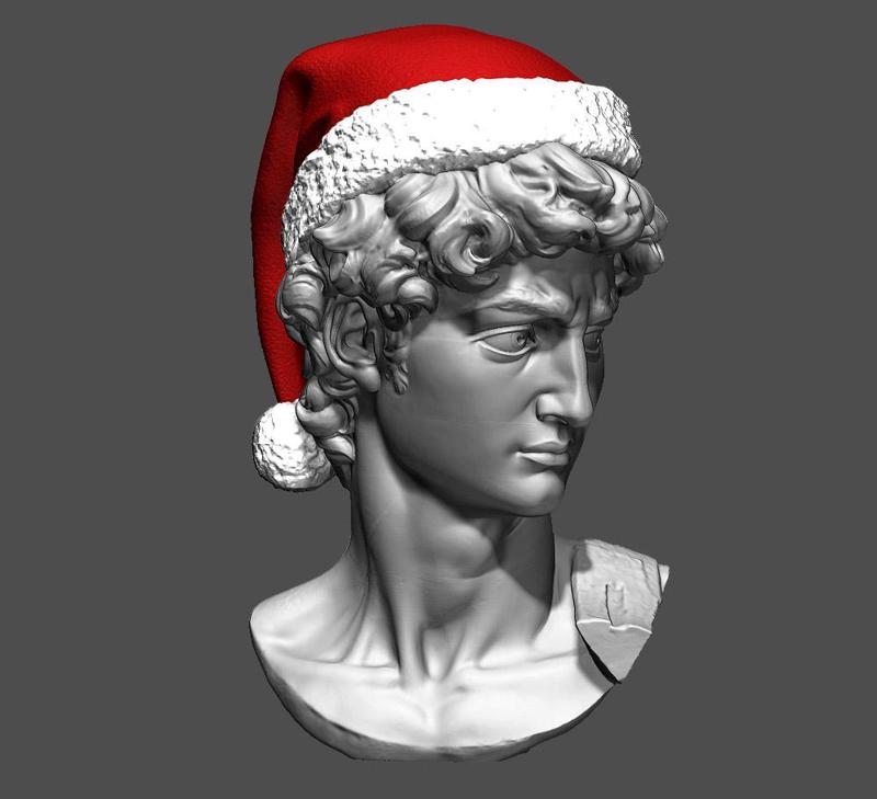 Festive Head of David
