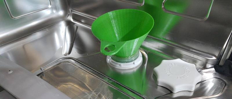 Everyday objects, dishwasher salt funnel