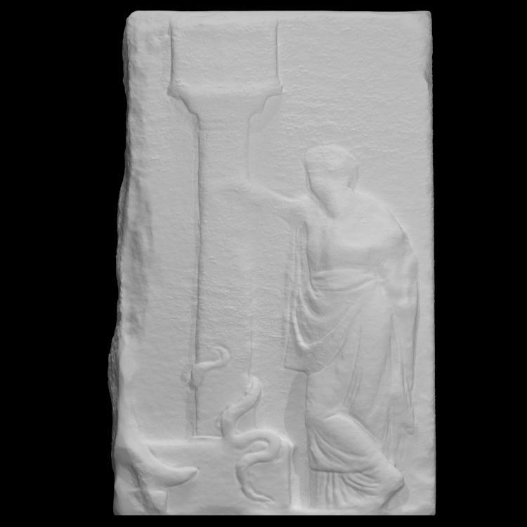 Fragment of a votive relief