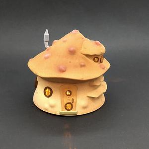 Fantasy Mushroom Cottage With LED Tealight Space