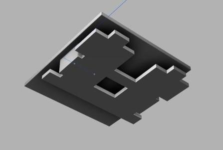 Dell SE2717H Monitor to Wali Monitor Stand Adapter
