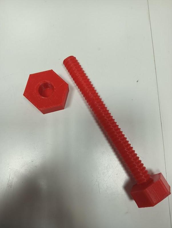 G29/G25/G27/G920  Racing Steering wheel screw bolt thread and nut 🔩 141mm, pitch 2mm extra large