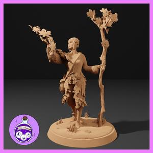 Eladrin Elf Druid Female - Autumn