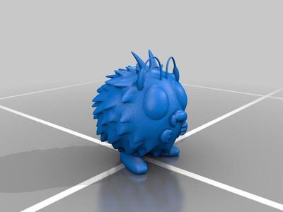Venonat Pokemon EDLI3D