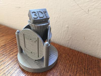 2017 3DPI Award Trophy